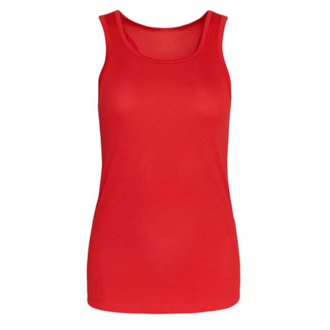 VT006 Women's Racer Back Team Sports Vest - Red