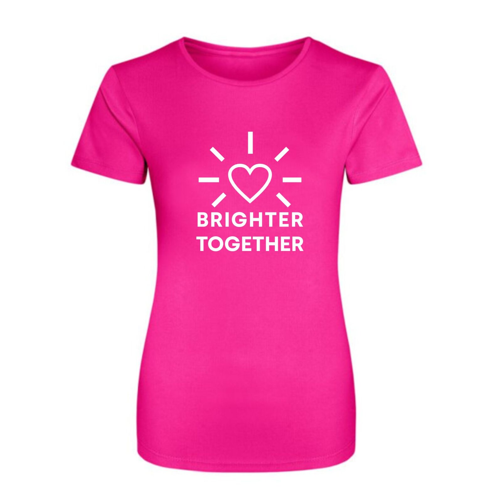 TS002 Women's Team Sports T-Shirt - Pink