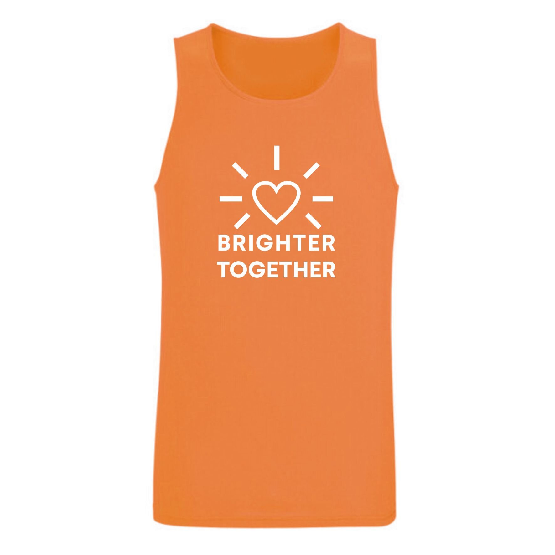 VT005 Vest Team Sports Performance Vest - Orange