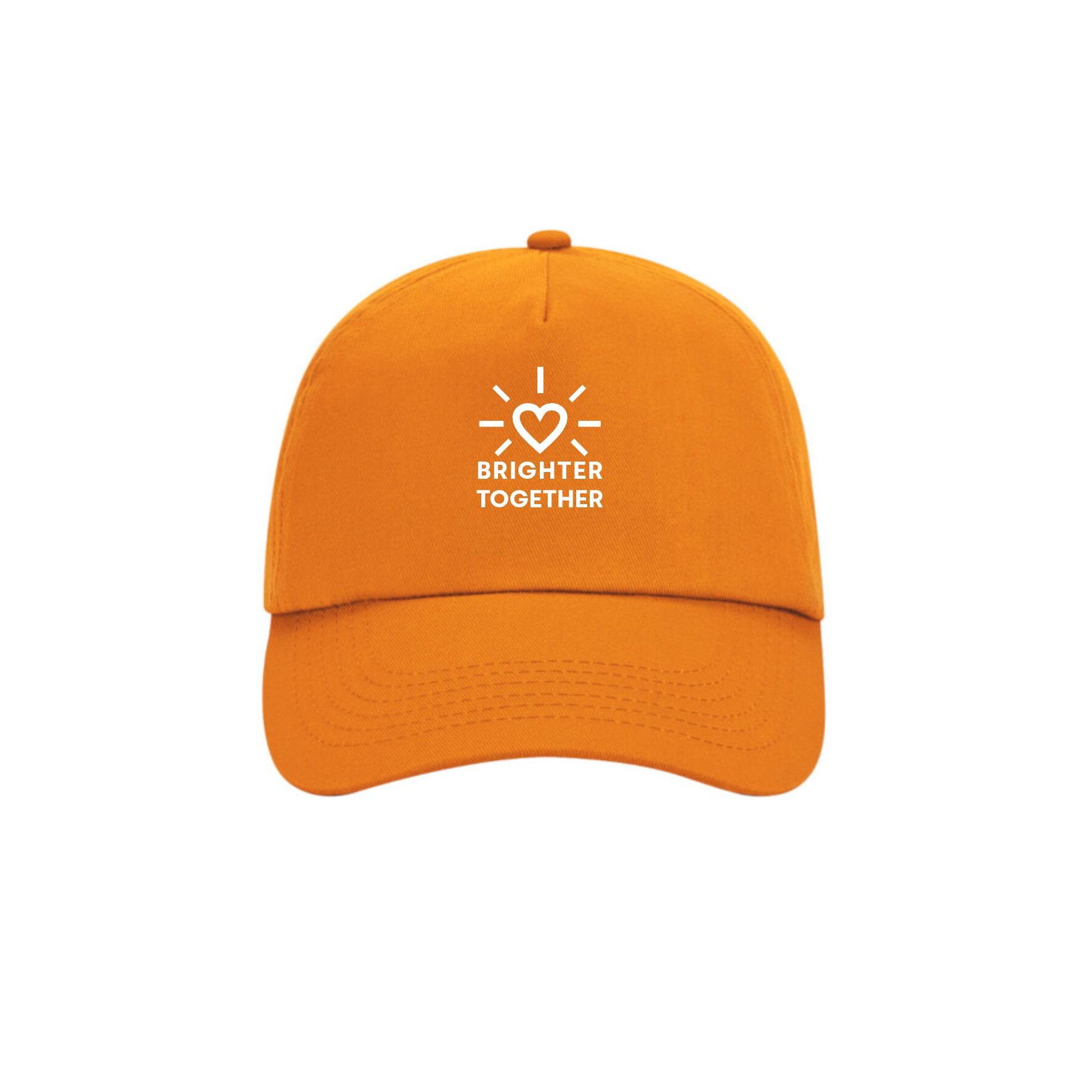 CP001 Curved Peak Cap - orange