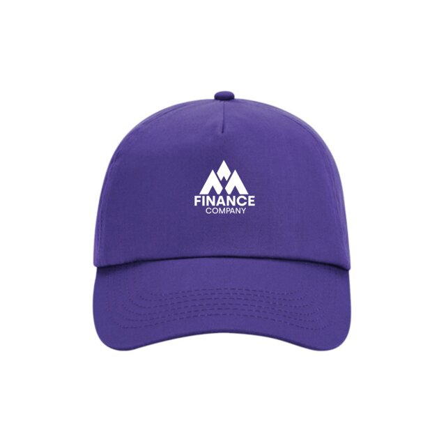 CP001 Curved Peak Cap - Purple