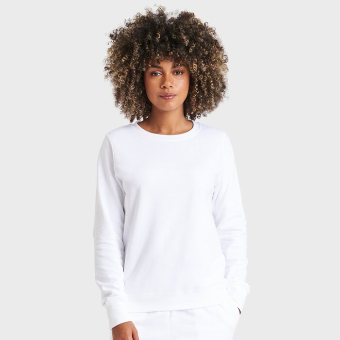 Ladies Crew Neck Sweatshirt Thumbnail