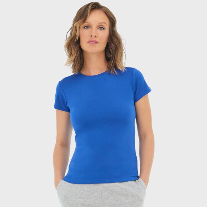 Ladies Recycled Polyester Bird Eye Knit T-shirt - Performance Fabric Thumbnail