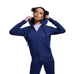 Ladies Soft-feel Zipped Hoodie  Thumbnail