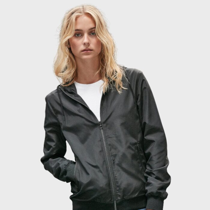 Ladies Windshield Hooded Jacket Thumbnail