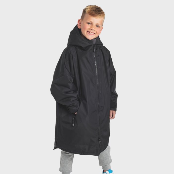 Kids Waterproof Sherpa Fleece Robe Thumbnail
