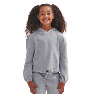 Kids Cropped Oversized Hoodie Thumbnail