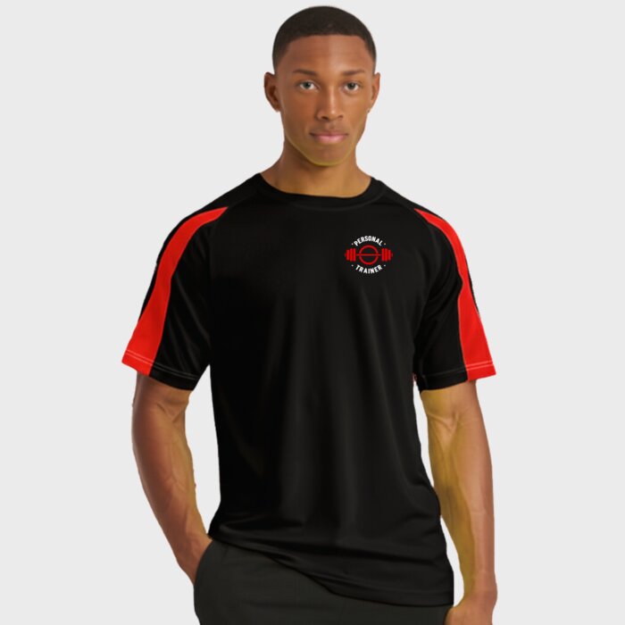 Copy of Contrast Sleeve, T-shirt - Performance Fabric Thumbnail