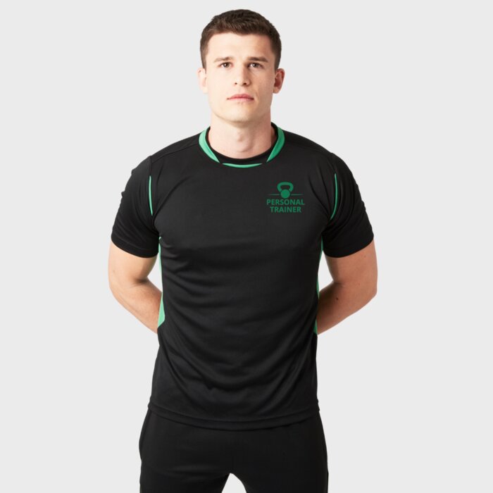 Micro Pro Performance Fitness T-Shirt – Contrast Design Thumbnail