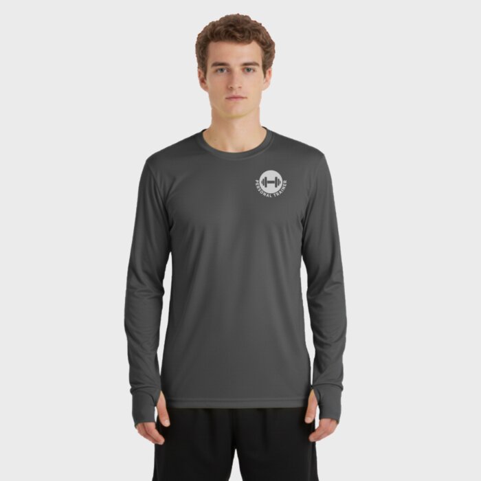 Copy of Long Sleeve T-shirt with Thumbholes - Performance Fabric Thumbnail