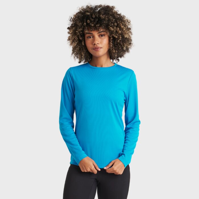 Ladies Long Sleeve T-shirt - Performance Fabric Thumbnail