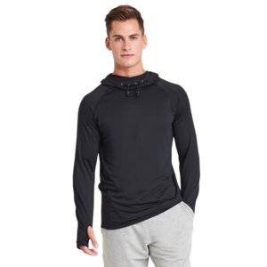 Cowl Neck Fitted Fitted Hoodie Thumbnail
