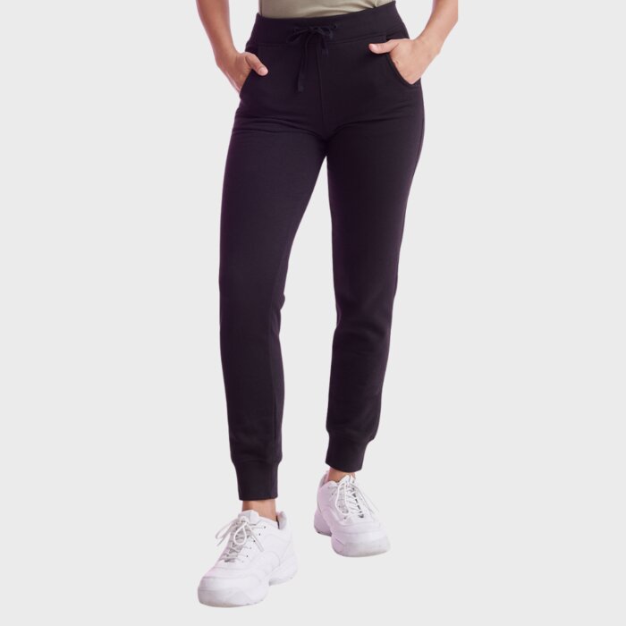 Ladies Slim Fit Cuffed Jog Pants Thumbnail