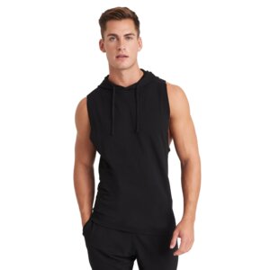 Sleeveless Muscle Hoodie Thumbnail